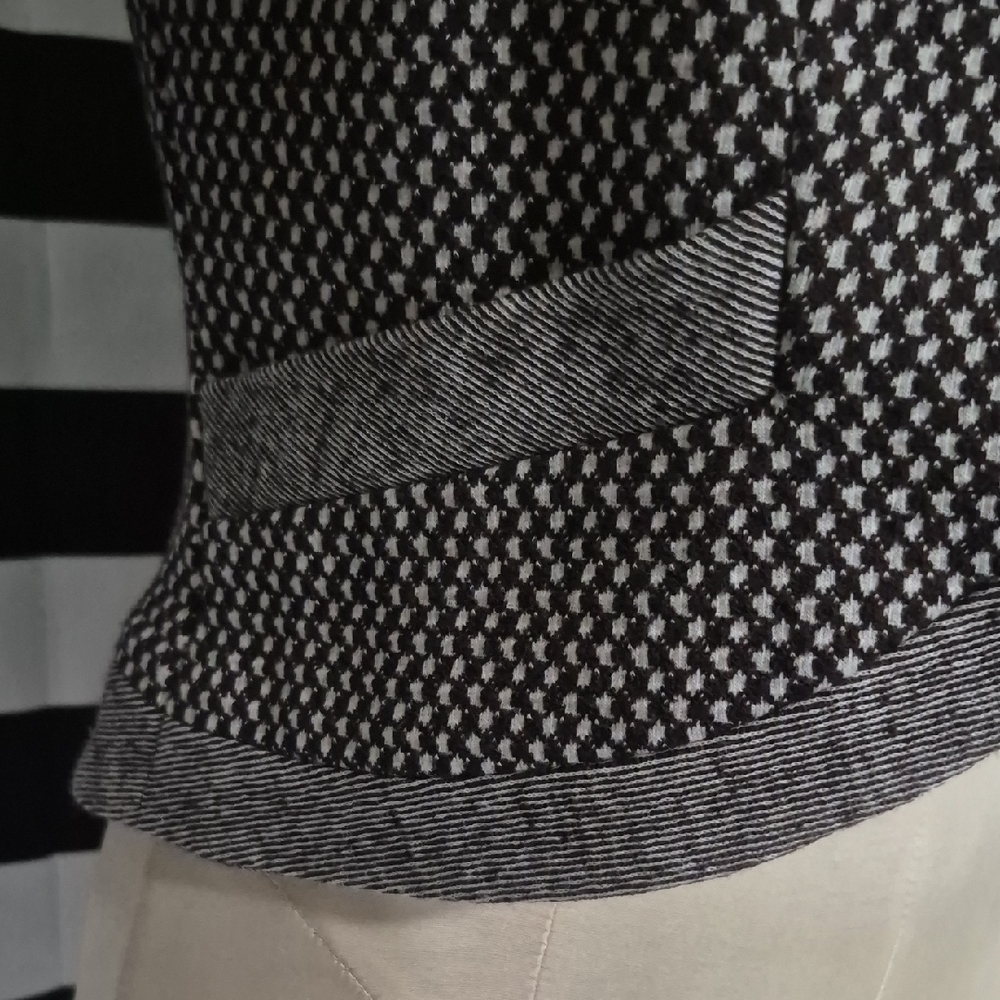 Hinge Brown Wool Blend Cropped Jacket - image 7